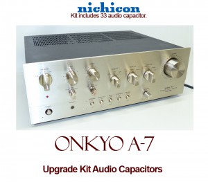 Onkyo A-7 Upgrade Kit Audio Capacitors