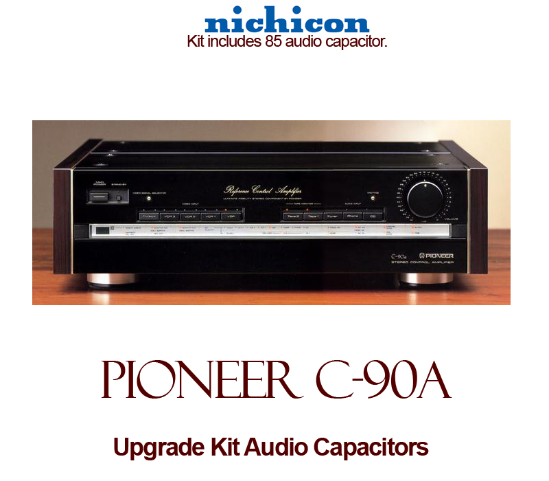 Pioneer C-90a Upgrade Kit Audio Capacitors