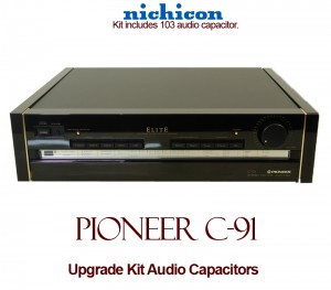 Pioneer C-91 Upgrade Kit Audio Capacitors