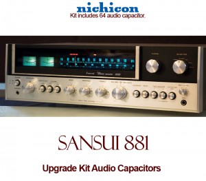 Sansui 881 Upgrade Kit Audio Capacitors