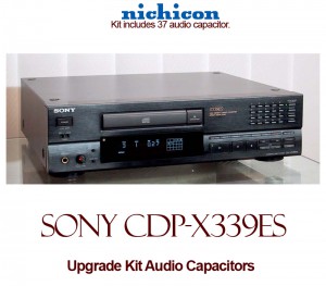 Sony CDP-X339ES Upgrade Kit Audio Capacitors