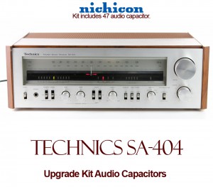 Technics SA-404 Upgrade Kit Audio Capacitors