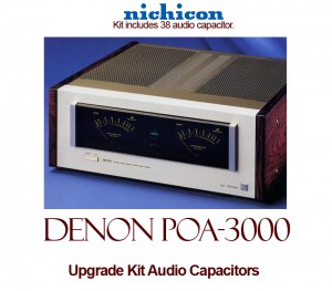 Denon POA-3000 Upgrade Kit Audio Capacitors