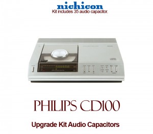Philips CD100 Upgrade Kit Audio Capacitors