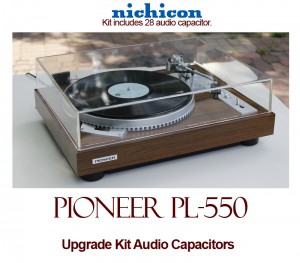 Pioneer PL-550 Upgrade Kit Audio Capacitors