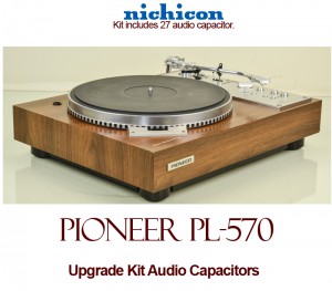 Pioneer PL-570 Upgrade Kit Audio Capacitors