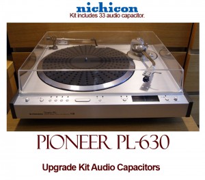 Pioneer PL-630 Upgrade Kit Audio Capacitors