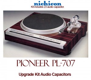 Pioneer PL-707 Upgrade Kit Audio Capacitors
