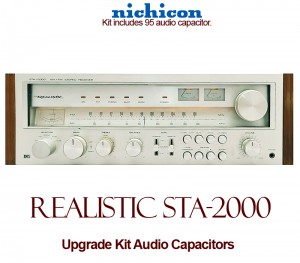 Realistic STA-2000 Upgrade Kit Audio Capacitors
