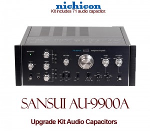 Sansui AU-9900A Upgrade Kit Audio Capacitors