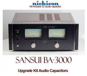 Sansui BA-3000 Upgrade Kit Audio Capacitors