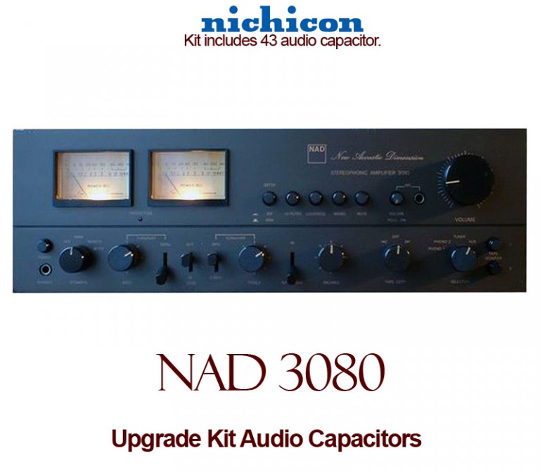 NAD 3080 Upgrade Kit Audio Capacitors
