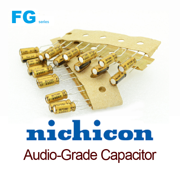 1 pc Nichicon Muse FG  Fine Gold  UFG1E332MHM  3300uF 25V  18x40mm RM7,5  NEW 