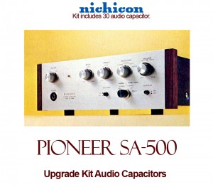 Pioneer SA-500A Upgrade Kit Audio Capacitors
