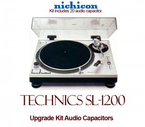 Technics SL-1200 Upgrade Kit Audio Capacitors