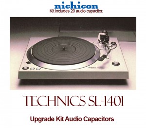 Technics SL-1401 Upgrade Kit Audio Capacitors