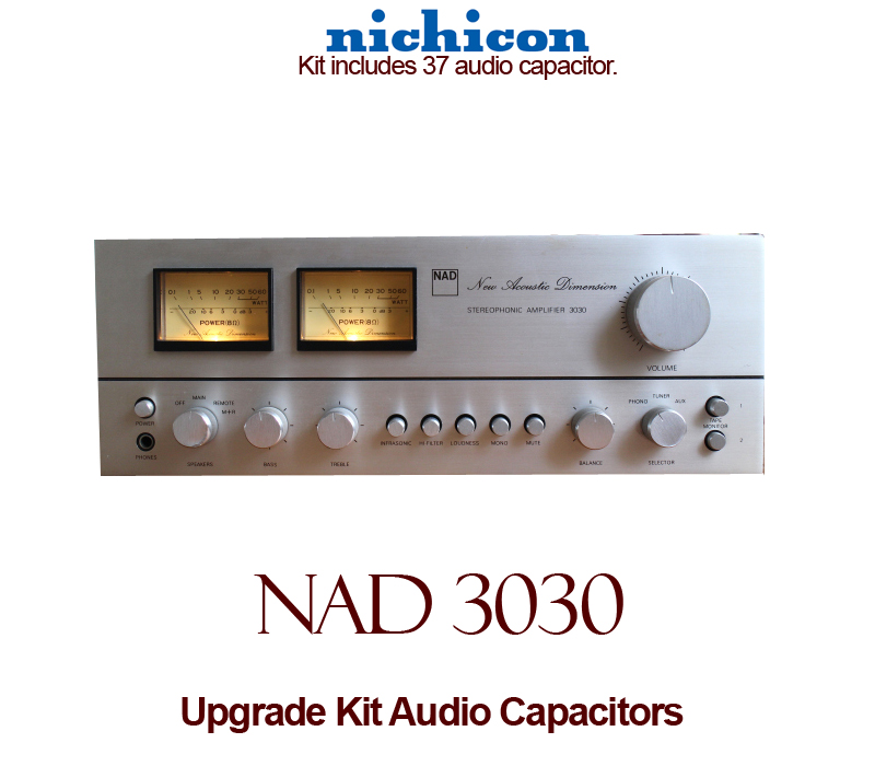 NAD 3030 Upgrade Kit Audio Capacitors