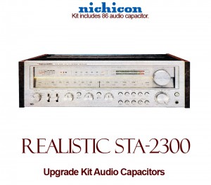 Realistic STA-2300 Upgrade Kit Audio Capacitors
