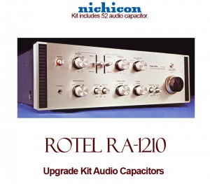 Rotel RA-1210 Upgrade Kit Audio Capacitors