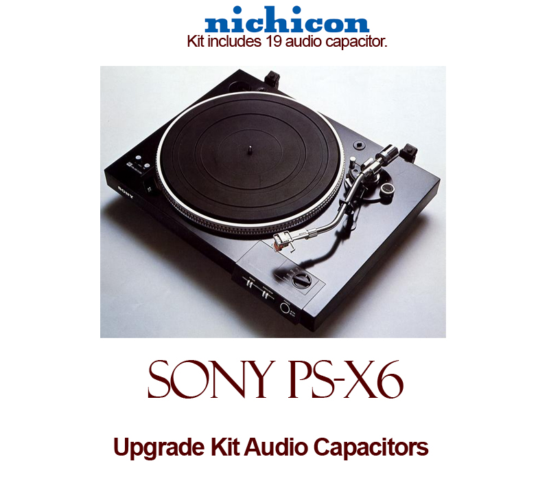 Sony PS-X6 Upgrade Kit Audio Capacitors