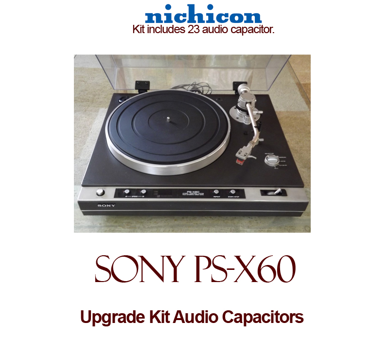Sony PS-X60 Upgrade Kit Audio Capacitors