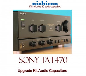 Sony TA-F470 Upgrade Kit Audio Capacitors