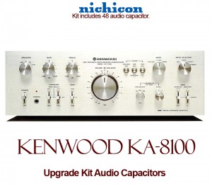 Kenwood KA-8100 Upgrade Kit Audio Capacitors