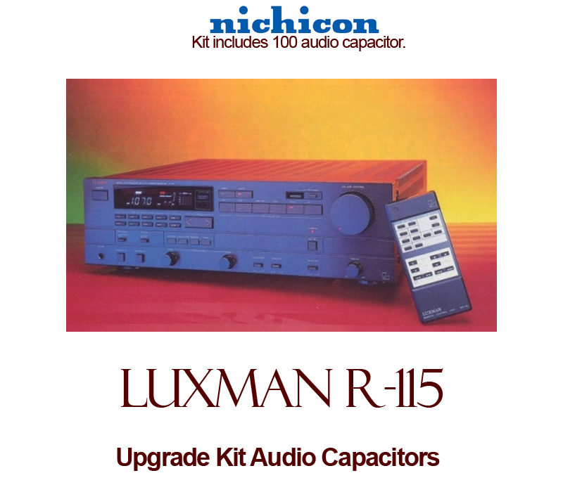 Luxman R-115 Upgrade Kit Audio Capacitors