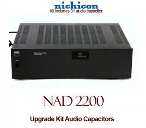 NAD 2200 Upgrade Kit Audio Capacitors