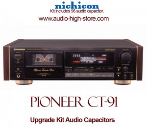 Pioneer CT-91 Upgrade Kit Audio Capacitors