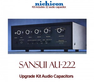 Sansui AU-222 Upgrade Kit Audio Capacitors