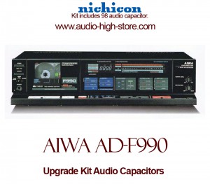 Aiwa AD-F990 Upgrade Kit Audio Capacitors