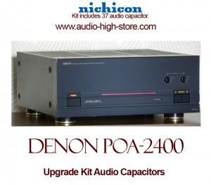 Denon POA-2400 Upgrade Kit Audio Capacitors
