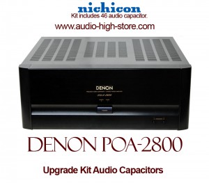 Denon POA-2800 Upgrade Kit Audio Capacitors