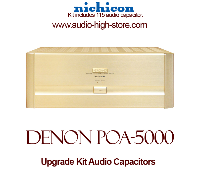 Denon POA-5000 Upgrade Kit Audio Capacitors