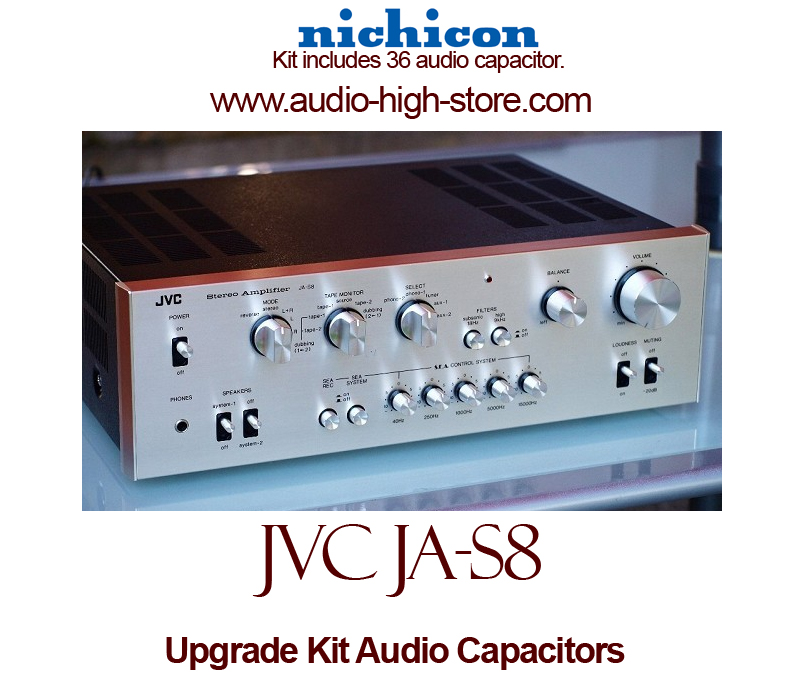 JVC JA-S8 Upgrade Kit Audio Capacitors