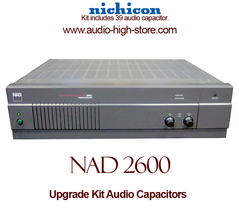 NAD 2600 Upgrade Kit Audio Capacitors