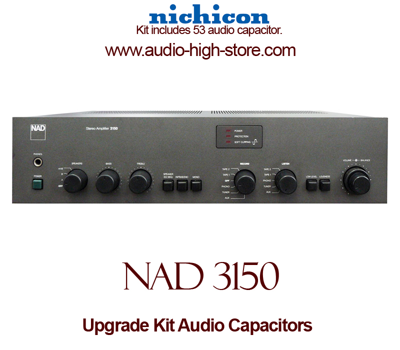 NAD 3150 Upgrade Kit Audio Capacitors