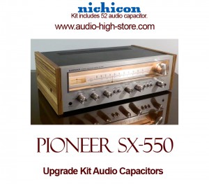 Pioneer SX-550 Upgrade Kit Audio Capacitors