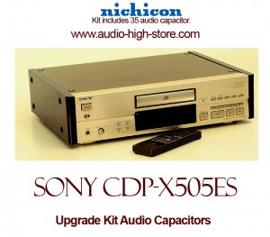 Sony CDP-X505ES Upgrade Kit Audio Capacitors