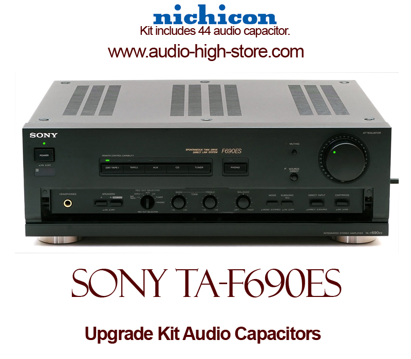 Sony TA-F690ES Upgrade Kit Audio Capacitors