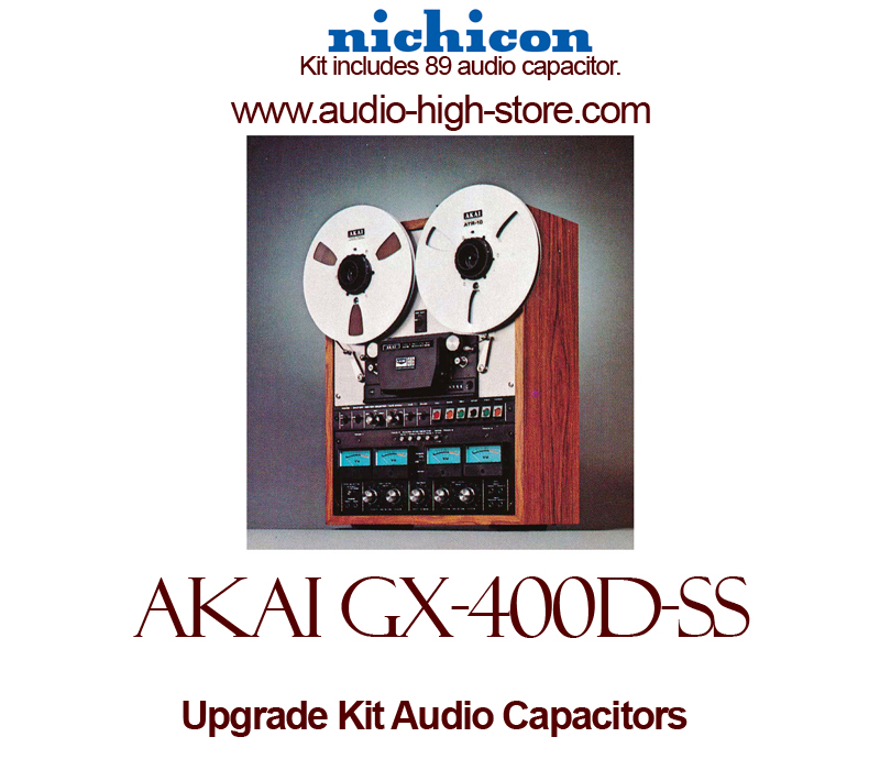 Akai GX-400D-SS Upgrade Kit Audio Capacitors