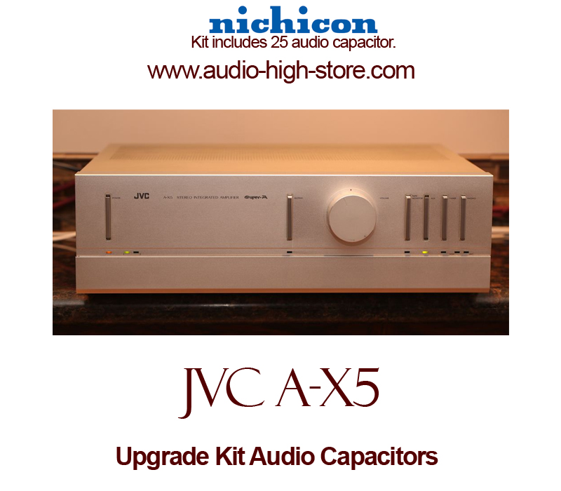 JVC A-X5 Upgrade Kit Audio Capacitors
