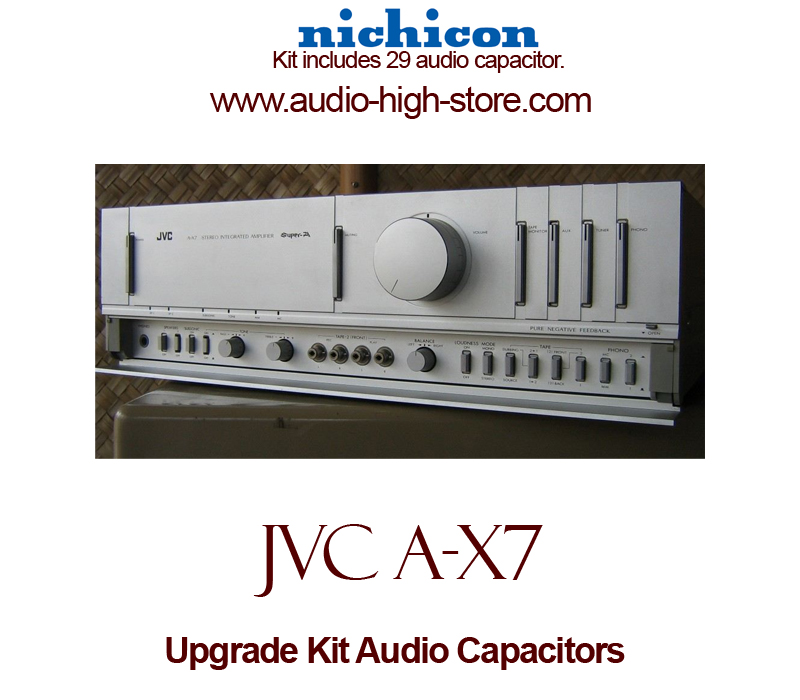 JVC A-X7 Upgrade Kit Audio Capacitors