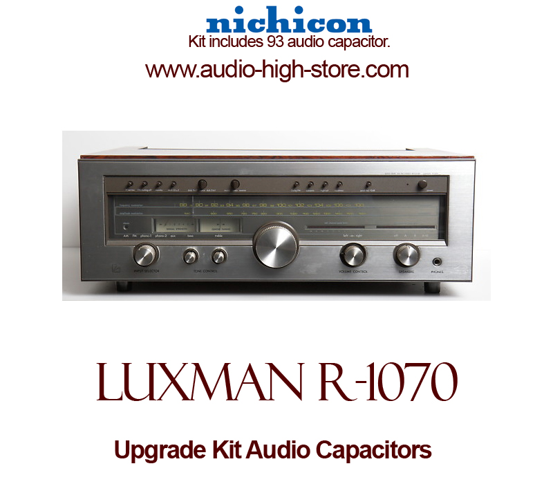 Luxman R-1070 Upgrade Kit Audio Capacitors