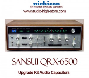 Sansui QRX-6500 Upgrade Kit Audio Capacitors