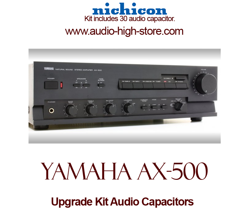 Yamaha AX-500 Upgrade Kit Audio Capacitors