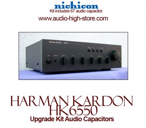 Harman Kardon HK6550 Upgrade Kit Audio Capacitors