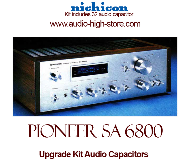 Pioneer SA-6800 Upgrade Kit Audio Capacitors
