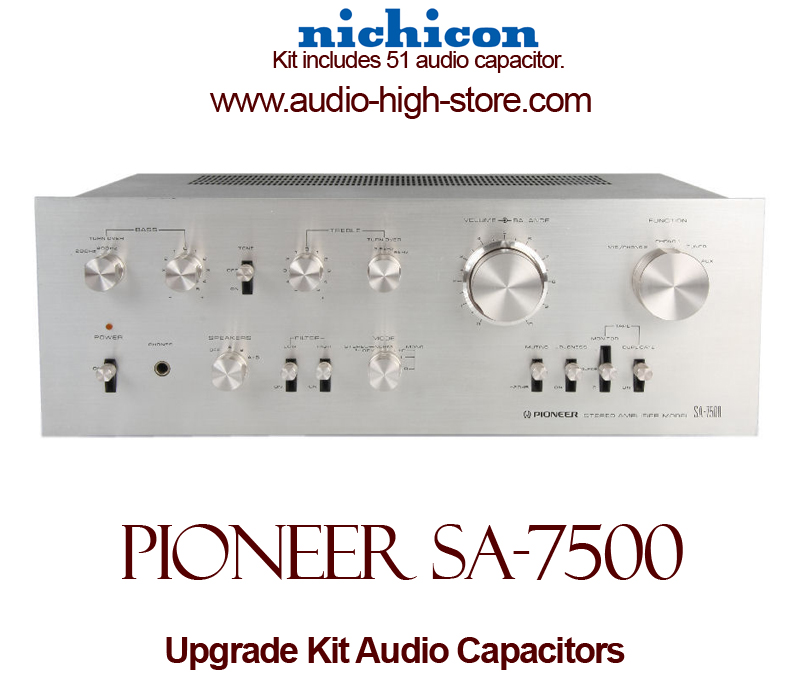 Pioneer SA-7500 Upgrade Kit Audio Capacitors